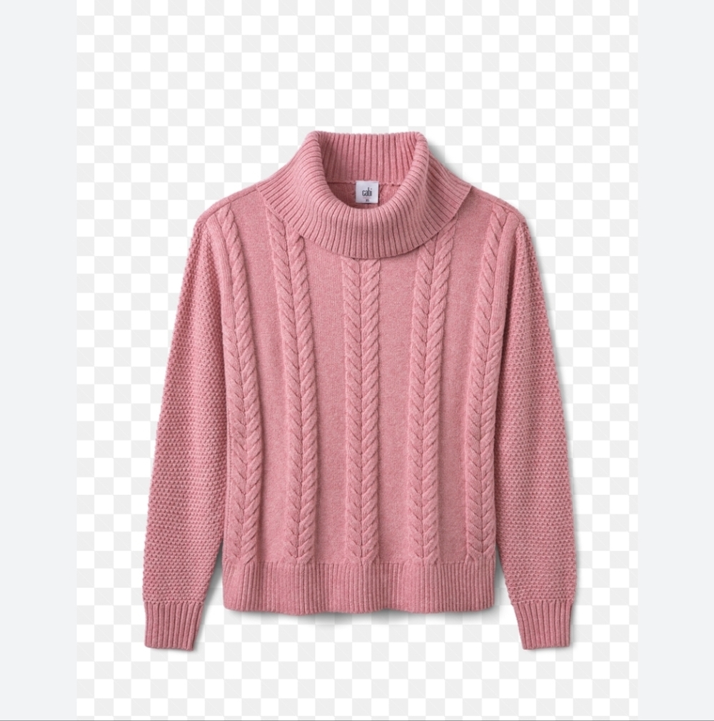 Cabi 4853. Blush Turtleneck - Picture 3 of 6